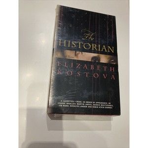 THE HISTORIAN-ELIZABETH KOSTOVA-AUDIOBOOK 8 LIKE NEW CASSETTES-2005